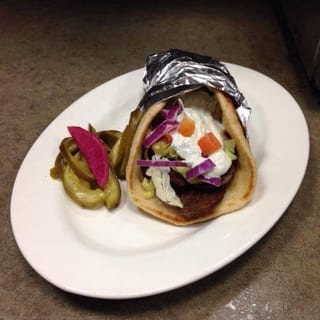 Chicken Kabob Pita