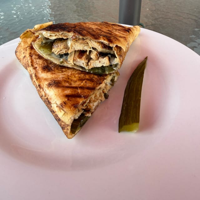 Chicken Shawarma Pita Combo.
