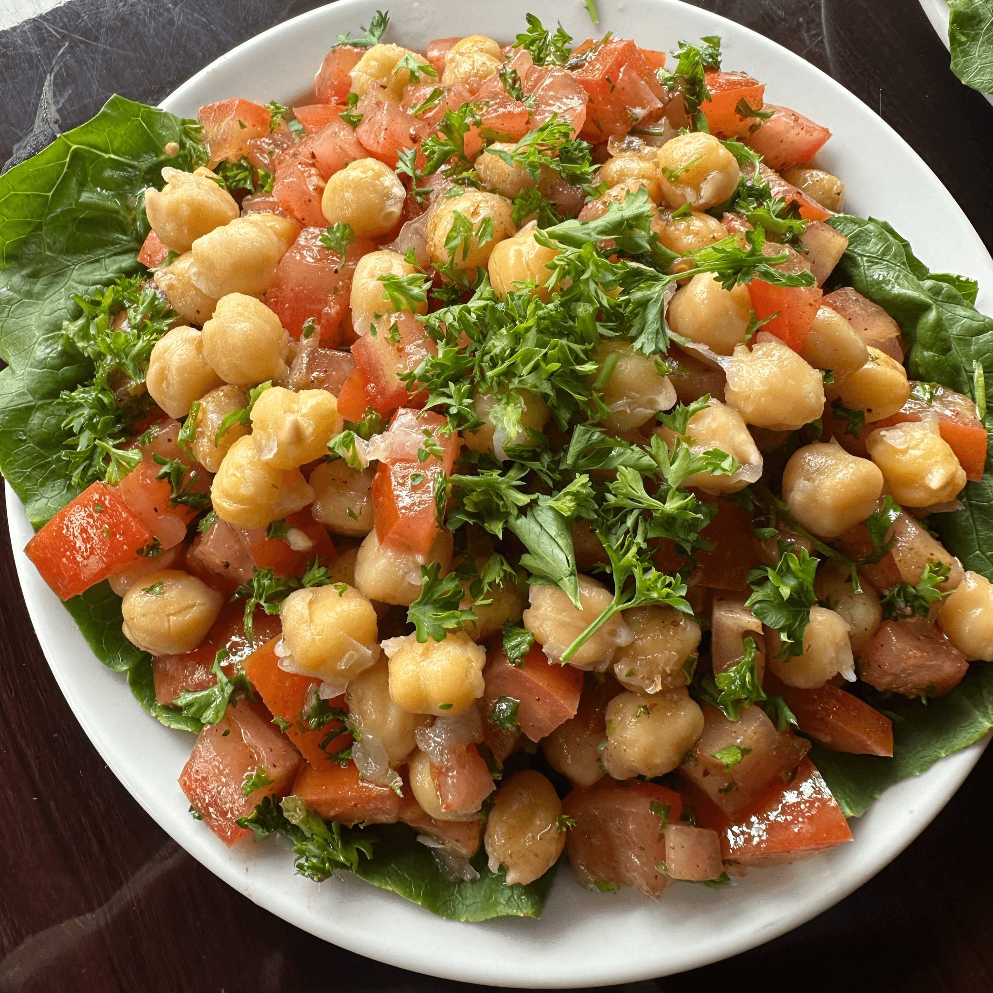 Chickpea Salad (Side).