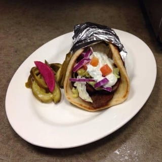 Chicken Kabob Pita Combo