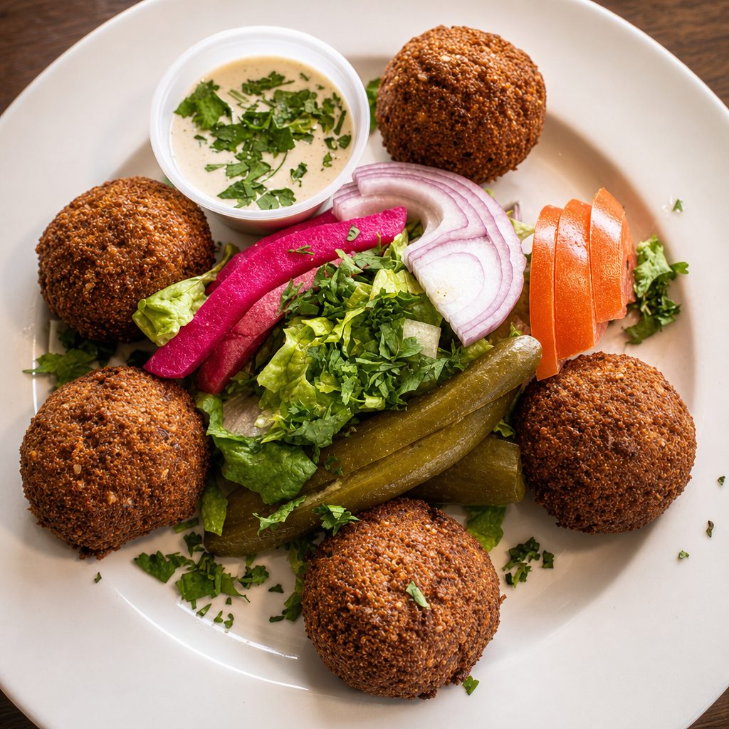 Falafel Plate.