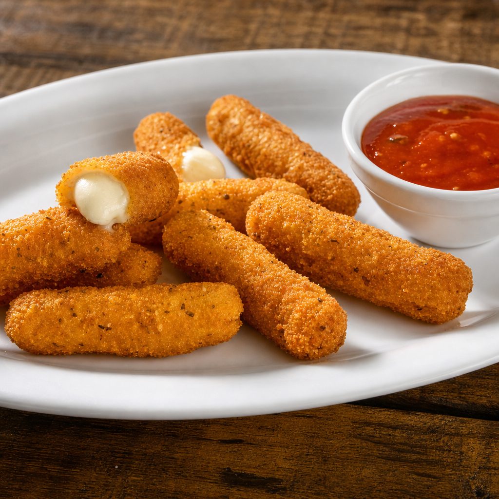 Mozzarella Sticks (7 Pieces).