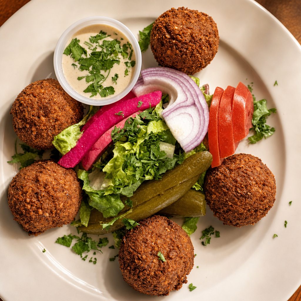 Falafel Plate.