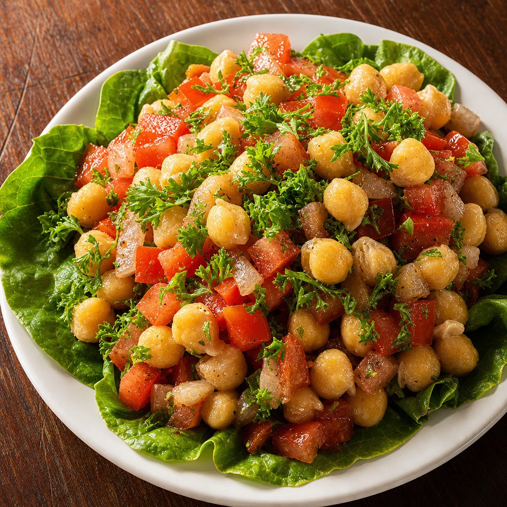 Chickpea Salad (Side).